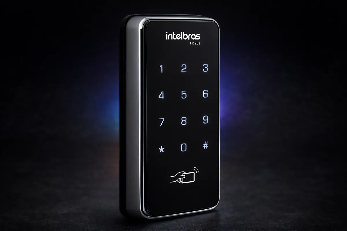 Produto analisado: Fechadura Digital Intelbras FR 201